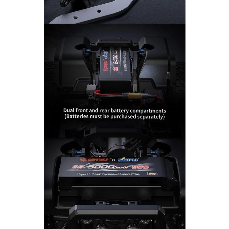 New RC 1:8 H8h-V2 Brushless High-Speed Car - 4x4 Off-Road & Professional Differential Lock Dual Speed