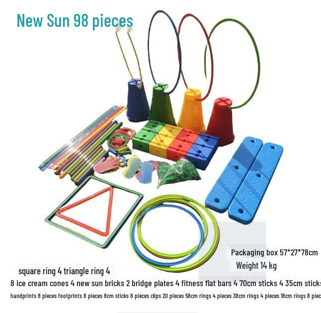 114-Piece Kindergarten Solar Sensory Integration Set