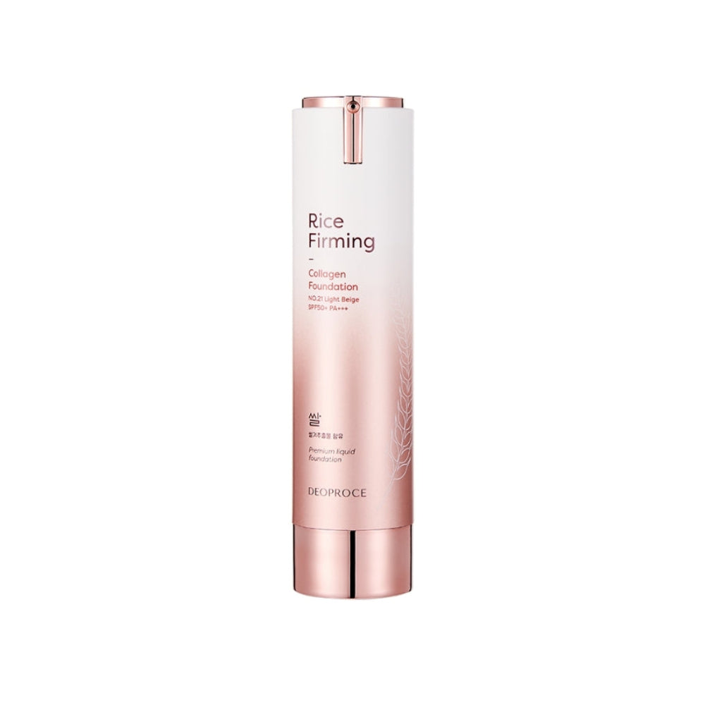 

Deoproce Rice Firming Collagen Foundation No.23 Натуральный бежевый SPF50+ PA+++ 50 г*1 шт/2 шт/3 шт 1Pc