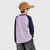 Weiches Baumwoll-T-Shirt für Jungen, American Retro, Raglan, Langarm