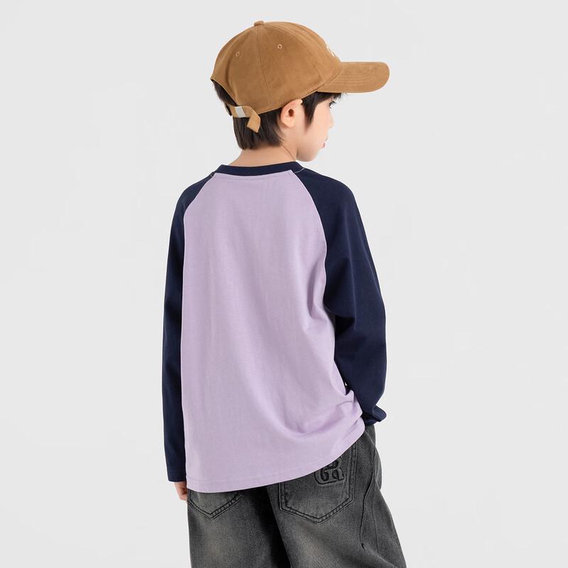 Weiches Baumwoll-T-Shirt für Jungen, American Retro, Raglan, Langarm
