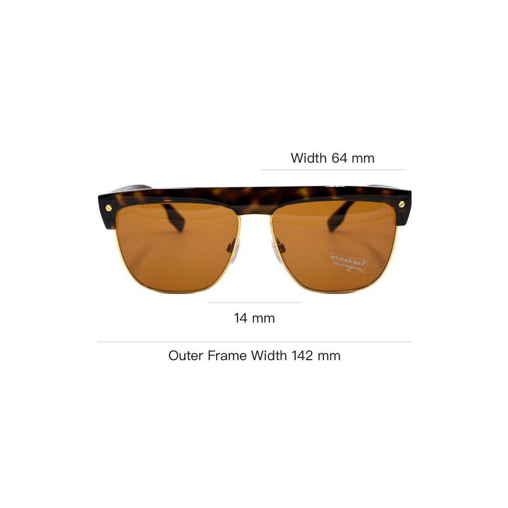 Burberry B. Logo Fashion Sunglasses 4325 Men sunglasses Tortoise Gold B4325-3002/73-59