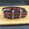 High-End NATO One-Piece Nylon Watch Strap - Canvas Woven, Sizes 18/20/22/24.