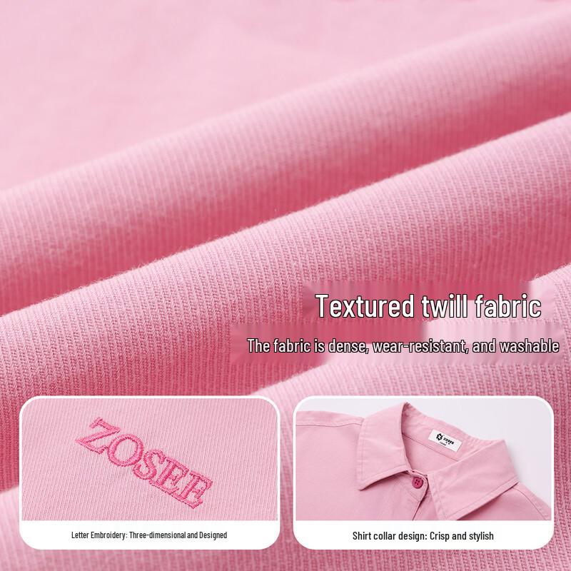 ZuoXi Girls' Long Sleeve Shirt Jacket