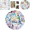 50pcs Genshin Impact Waterproof Stickers Reusable Adhesive Decoration