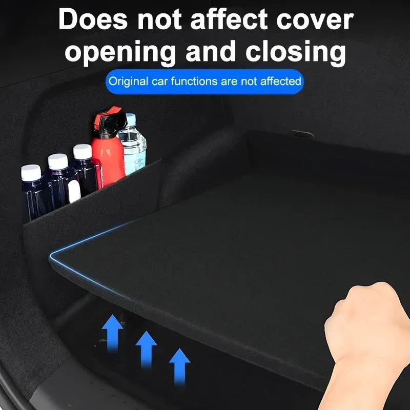 For Range Rover Sport L494 5 Seats 2014~ Car Trunk Storage Partition Box Side Storage Auto Parts Interior Tools Rear Sorting