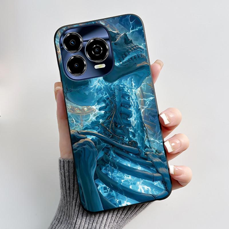 Casing For BLU Bold K10 K20 K30 Case Aesthetic Luxury Cute Cool Boys Girls Black Matte Soft TPU Silicone Phone Back Shell Cover