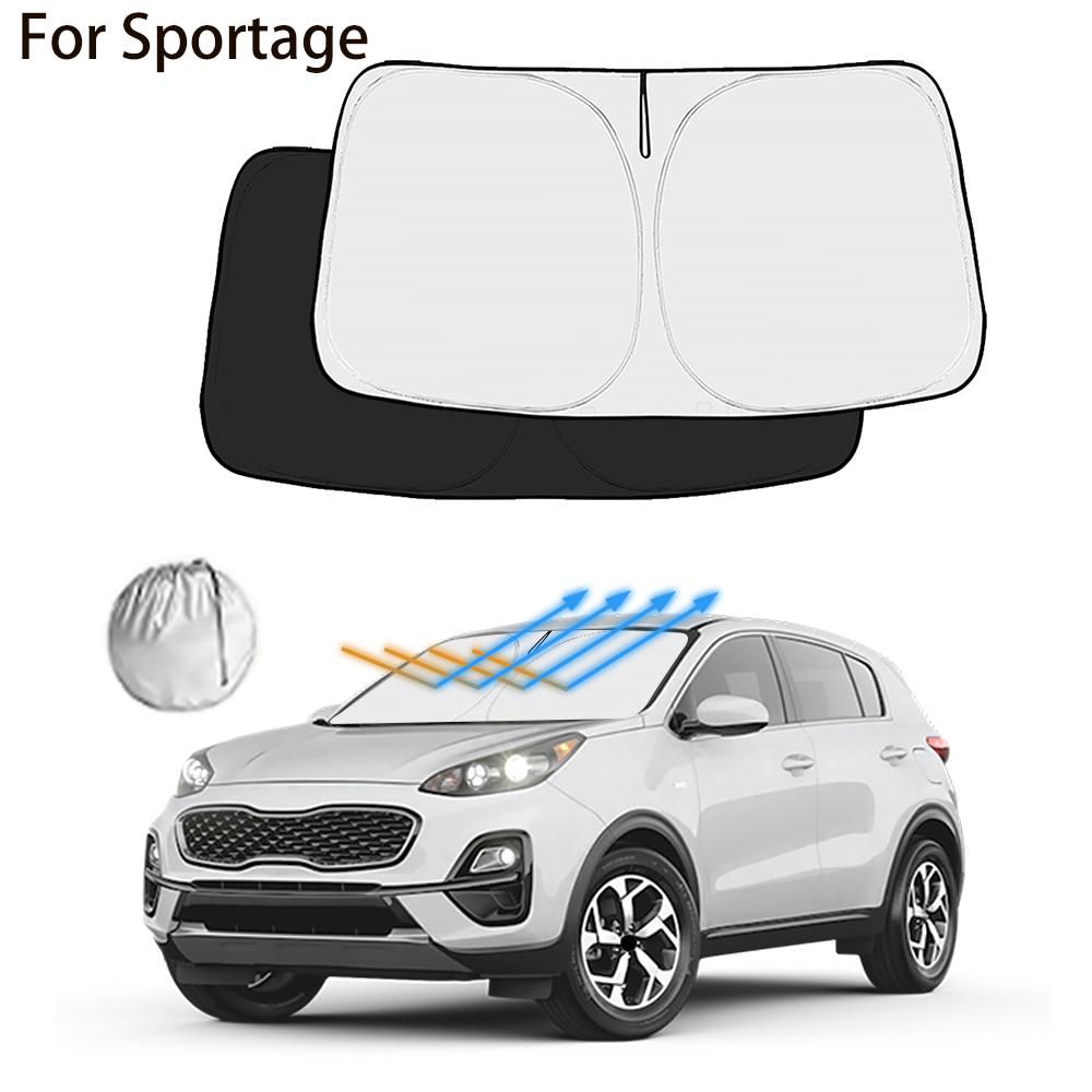 Windshield Sunshade Cover For Kia Sportage 2017-2021 2022 Front Window UV Protection Visor Sun Shade Vehicle Interior AccessoryWindshield Sunshades 1