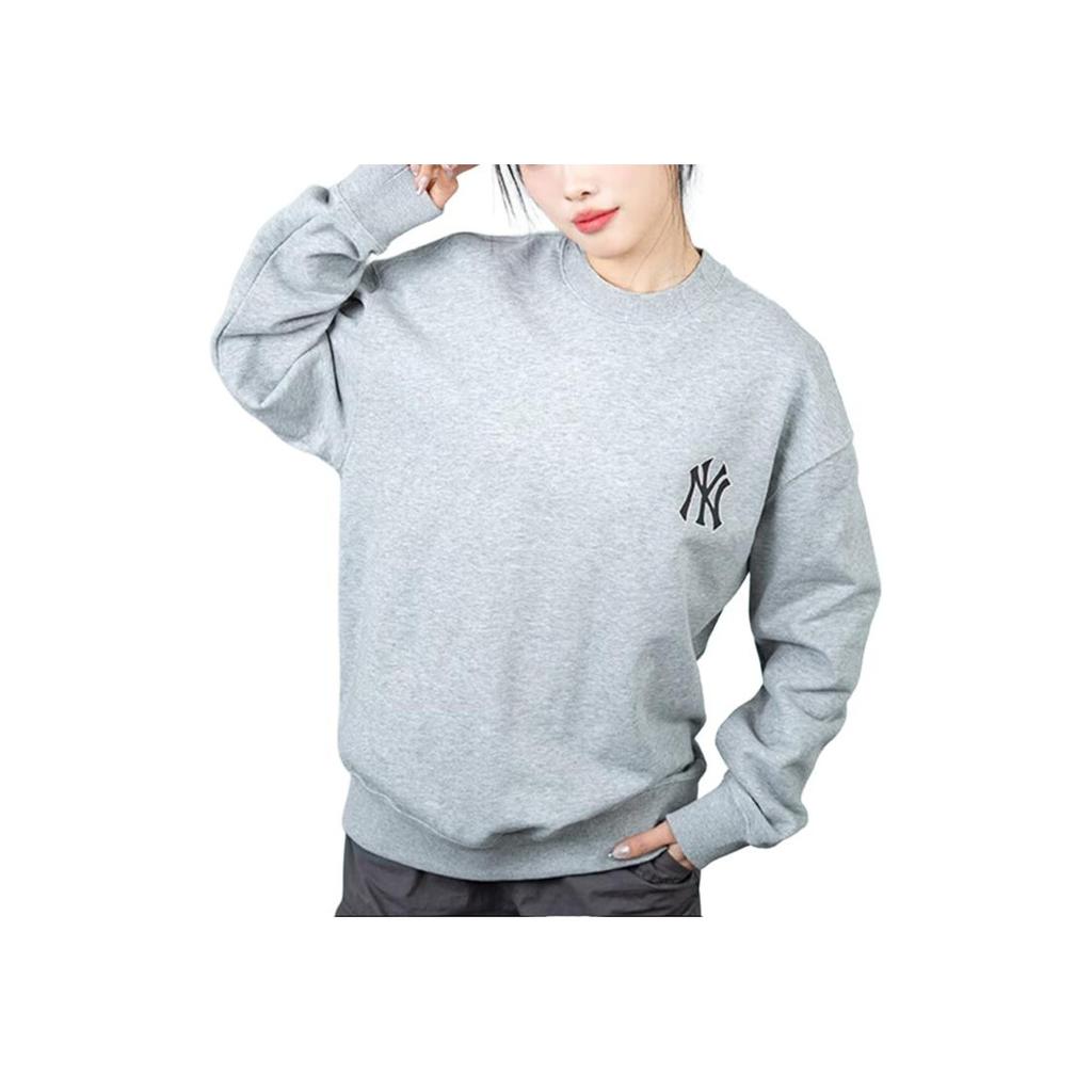 New MLB Sweatshirts Unisex Gray 3AMTV0741-50MGS