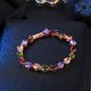 2026 Not Easy To Fade Color Crystal Bracelet Zircon Bracelet Bracelet Jewelry