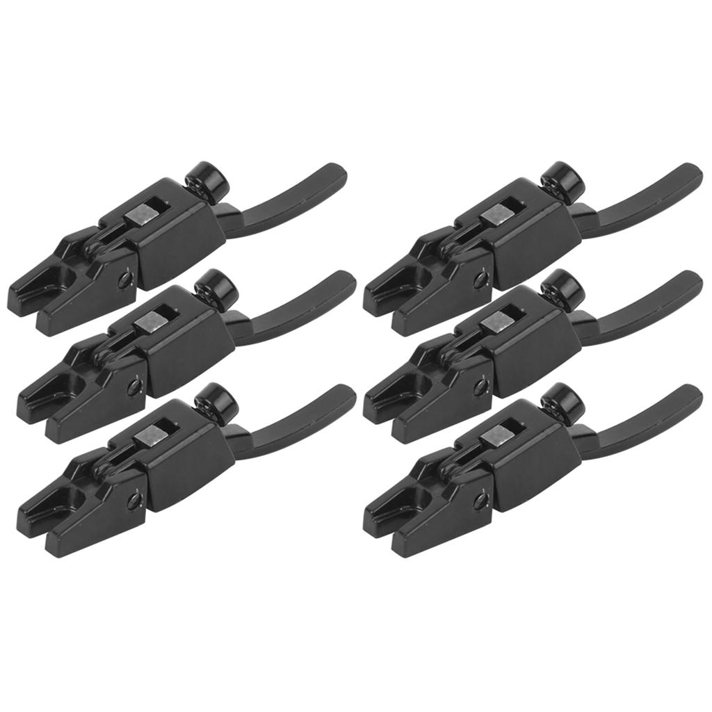 6Pcs Electric Guitar Bridge Saddle Tremolo String Lock Zinc Alloy Wrench Guitar Accessories