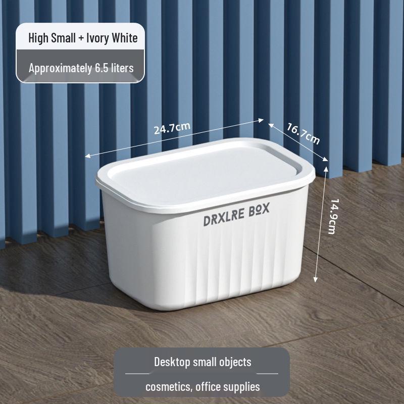 Velký domácí úložný box na hračky a oblečení s víkem