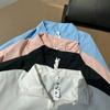 Womens 2-Piece Set Long Sleeve Stand Collar Jacket Shorts Breathable Casual Outfit Daily Wear