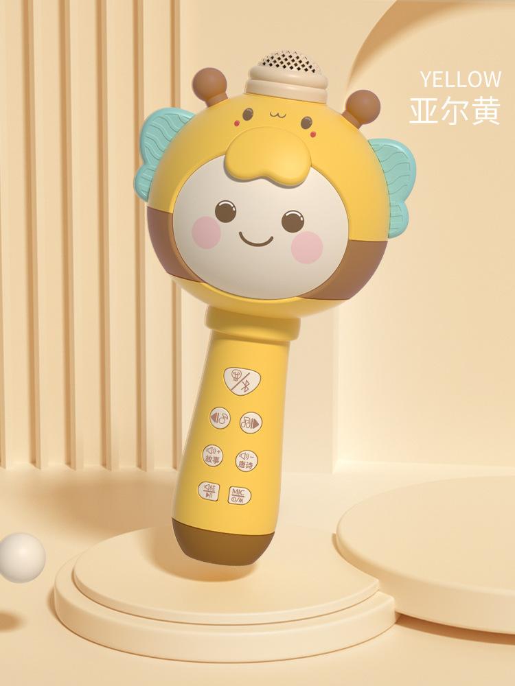 Douyin Early Education Puzzle Children'S Musical Instrument Microphone Audio Children'S Song Story 1-6 Years Old Music Toy