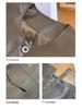 Korean Style Women's PU Leather Vest: Oversized, Sleeveless with Irregular Hem for Fall 2024.