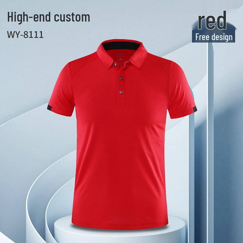 Quick-Drying Car Repair Uniform Short Sleeve Polo Shirt with Logo