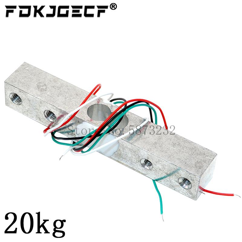 Load Cell 1KG 5KG 10KG 20KG HX711 AD Module Weight Sensor Electronic Scale Aluminum Alloy Weighing Pressure Sensor For Arduino