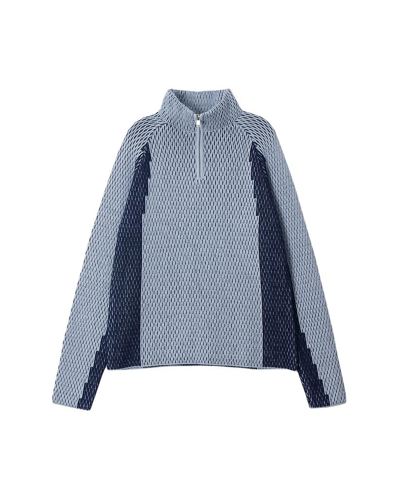 FDR Honey Comb Jqd Racing Half Zip Up_Black/Charcoal