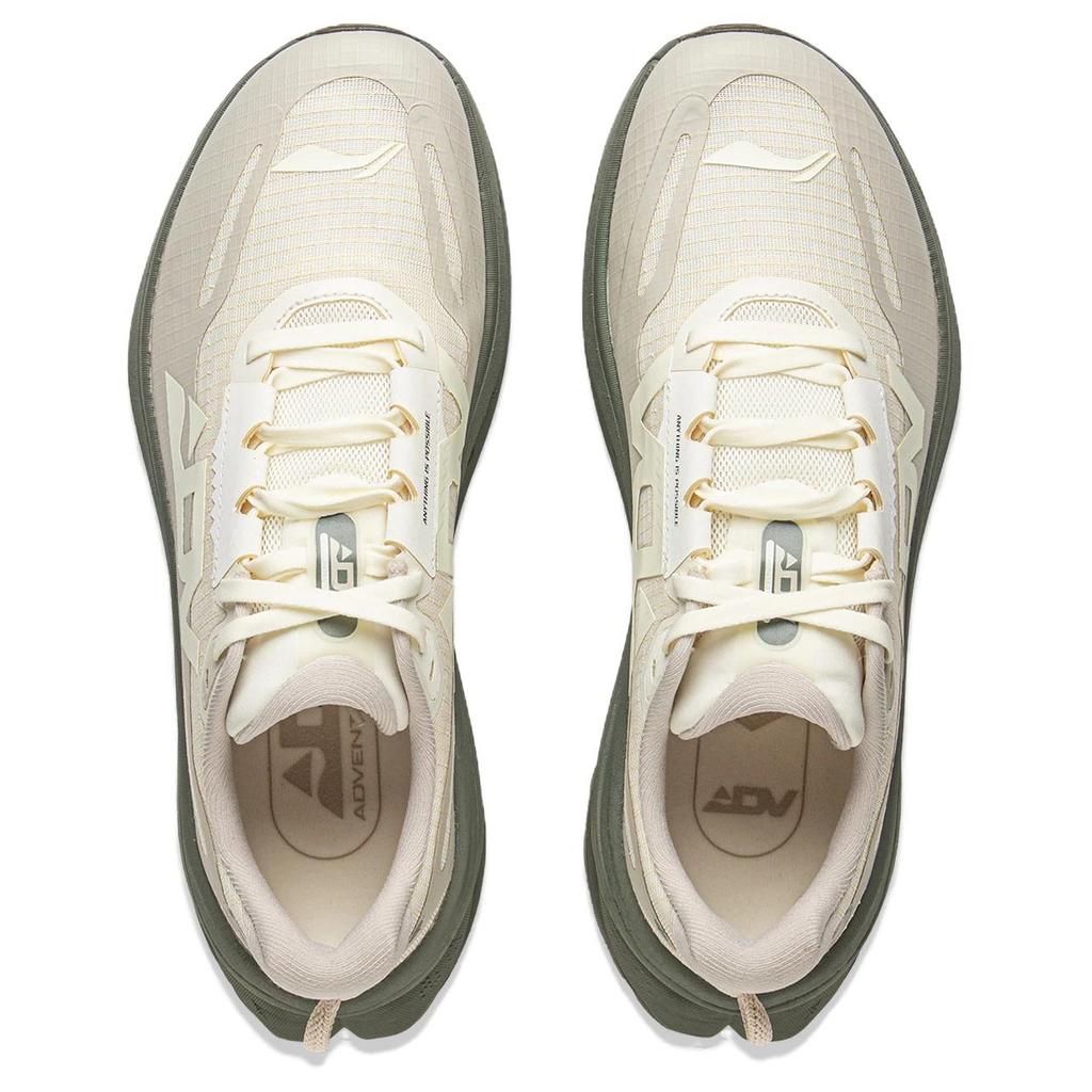 Li Ning Lu 2 Trail Running Shoes Men Sneakers Mother-Of-Pearl Gray ARNV009-13