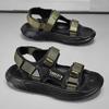Značka Classic Pánské Sandály Léto Pravá Kůže Sandály Pánské Venkovní Ležérní Lehké Sandály Módní Pánské Tenisky Velikost 38-46