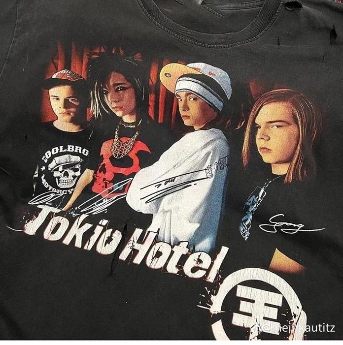 Hot! Tokio Hotel Band Tour 2025 T-shirt unisex All Size S-5XL TU095 XL