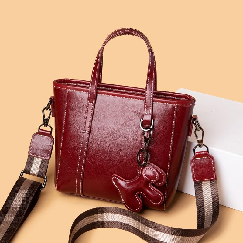 Leather Soft Leather Women'S Bag Trendy Large Capacity Cowhide Portable Women'S Shoulder Messenger Bag