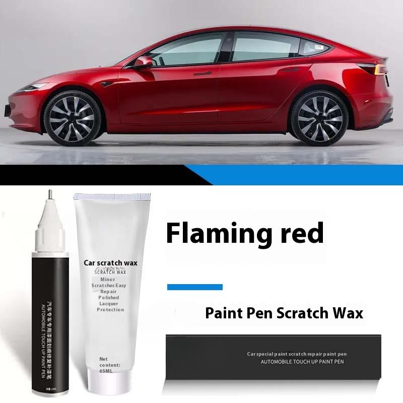 For Tesla Model Y Model 3 Highland 2024 Car Paint Repair Pen Original Black White Car Paint Repair