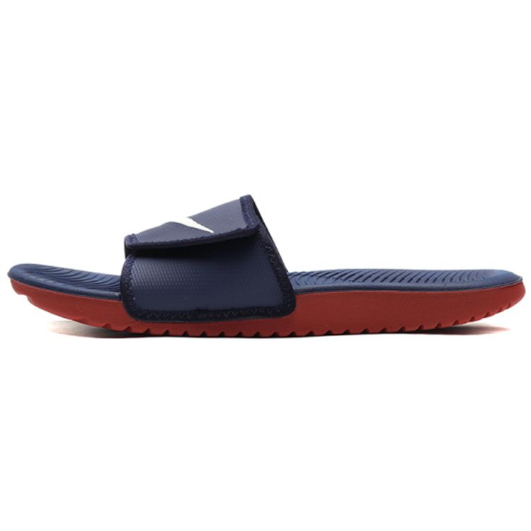 Nike Kawa Adjust Simple Casual Slippers Men Footwear Red Blue 834818-404