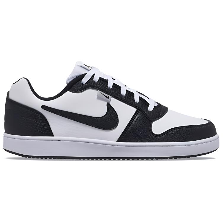 Nike Ebernon Low Premium Weiß Schwarz Herren Sneakers Wolf-Grau AQ1774-102