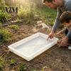 Decorative Paver Molds for Walkways Garden Stepping Stone Mold, Reusable Concrete DIY Professional Decor Cement Path Mould Backyard Patio