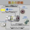 Eseastar T20 LED Double Explosive White 7443 W21/5W Bulb DC12V-24V Daylight Back Lamp Position