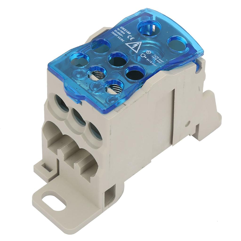 Din Rail Terminal Block Distribution Box Electric Wire Connector Universal Power Junction Box