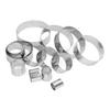 14Pcs Cake Ring Mold Stainless Steel Round Bread Cutter Mold Cooking Accessory for Kitchen