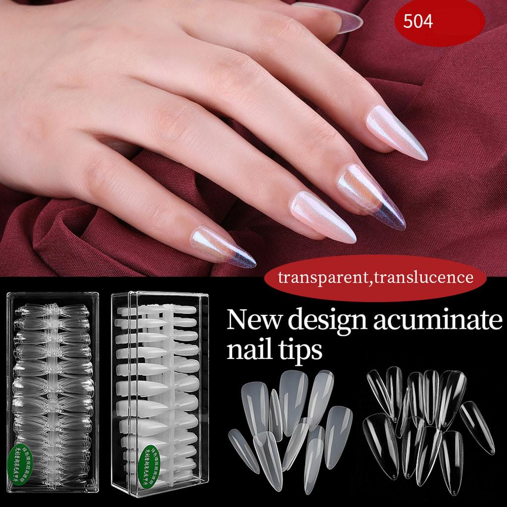How To Use Non Trace Nails Buy Pleated Non-trace Nail Tip Full Stick Short Version Of Droplet Tip