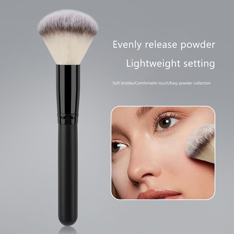 

1 шт. Супермягкие кисти для макияжа, красота, лицо, румяна, рассыпчатая пудра, большая кисть, профессиональные инструменты, косметический инструмент