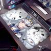 Tappetino per Mouse Umamusume Ragazza Anime Carina Oguri Cap Giocatore per Computer Tappetino Mouse Antiscivolo XXL HD Giocatore Tappetino da Scrivania Pretty Derby Accessori PC