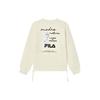 New FILA Sweatshirt Women's Pear Blossom White F11W248202F-IV