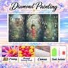 Chihiros Reise ins Zauberland Diamantmalerei Set 5D Vollbohrer DIY Diamantmosaik Wandkunst Heimdekoration