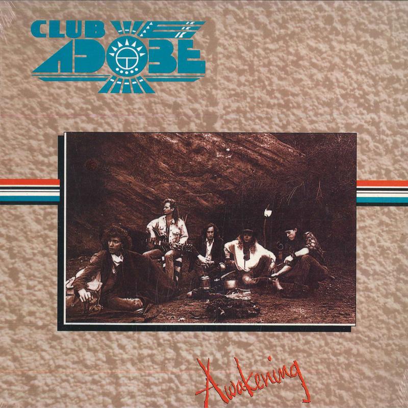 

LP Record CLUB ADOBE - Awakening 8801 Loose Canon Rec 1988 US Rock