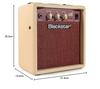 Blackstar DEBUT 10E Guitar Amplifier with Clean, Overdrive, Line Input, Headphone Output, and Built-in Tape Echo Effect