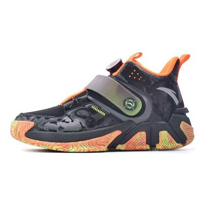 Kids Sniper Series Comfortable Versatile Non-Slip Wear-Resistant Casual Shoes Kids Casual Shoes Black Orange 312141102-4