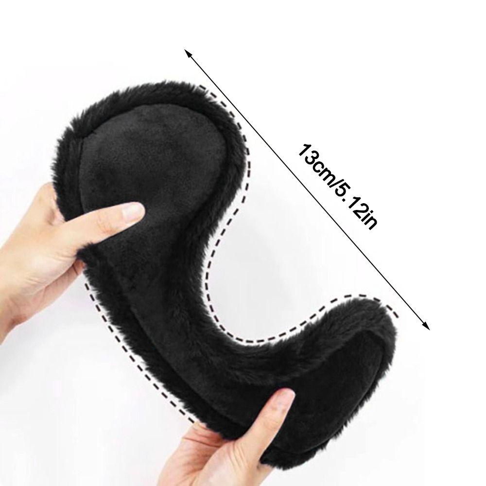 Warm Thicken Warm Thicken Velvet Earmuff Windproof Thickening Winter Ear Cover Earpiece Compatible Thicken Warmer