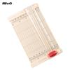 KW-trio Mini cutter portabil pentru tăiat hârtie Trimmer pentru hârtie artizanală Lungime de tăiere de 6,3 inci cu tăietor drept