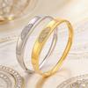 European and American Ing Light Luxury Women's Light Luxury Versatile Elegant Color Open Bracelet Bracelet