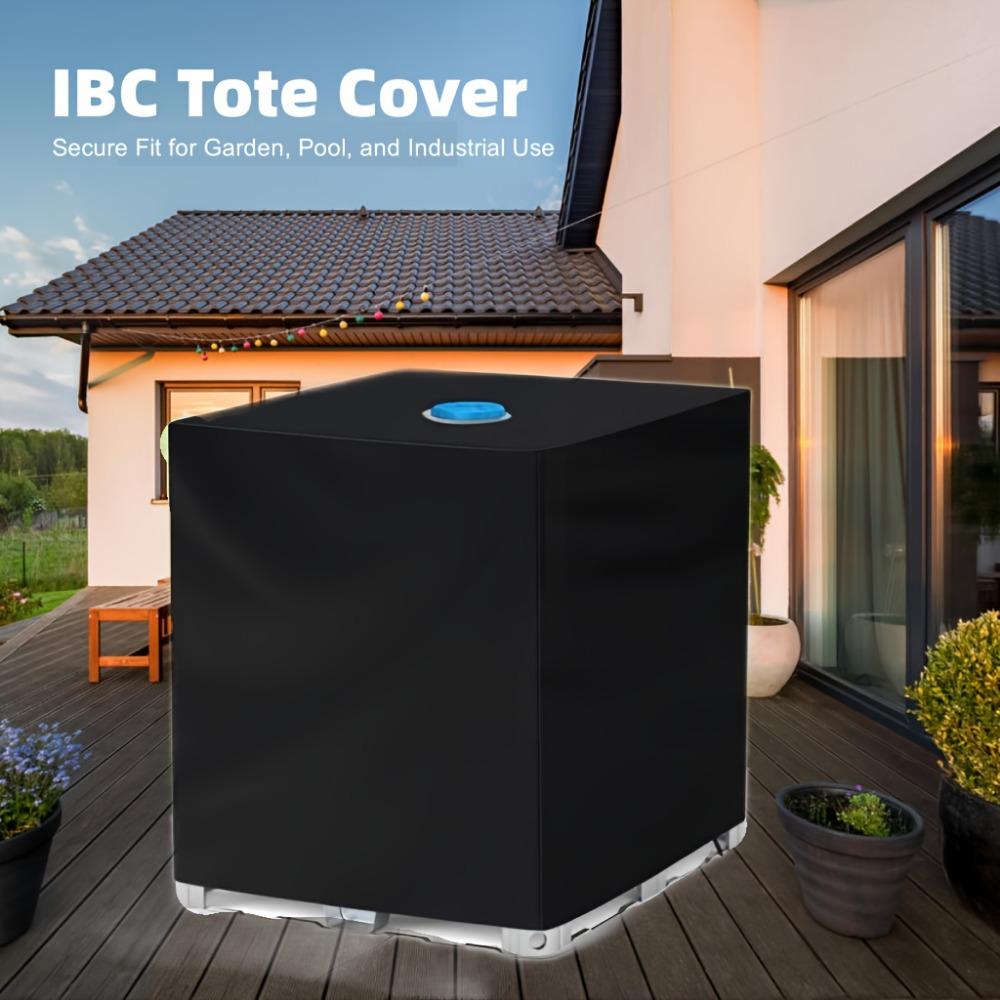 1 Piece Multifunctional IBC Jar Cover, 275 Gallon Durable Polyester Outdoor IBC Jar Cover with Ventilation Holes