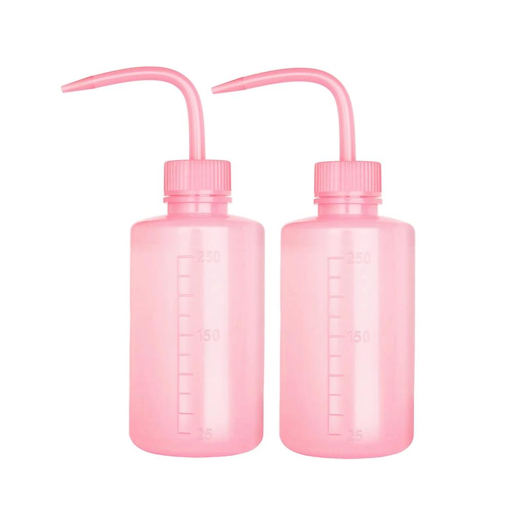 250ml/500ml Tattoo Diffuser Squeezes Bottle White Plastic Soap Washing Cleaning Lab Squeezes Bottles for Chemistry Industry