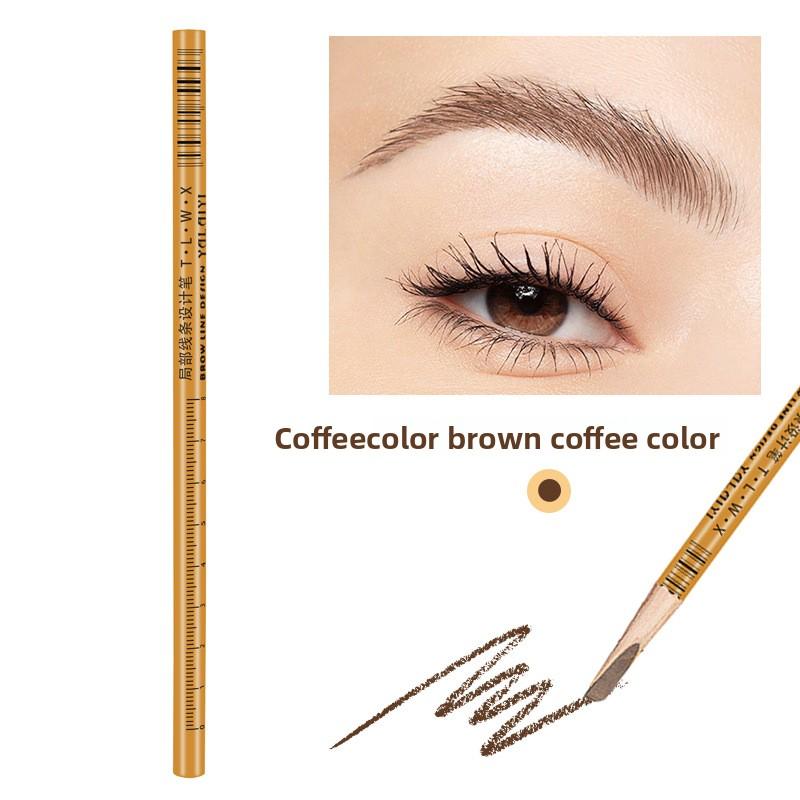 Eyebrow Tattoo positioning pencil, Wild Eyebrow line design pen, hard core, waterproof and sweat-proof, special for makeup artists