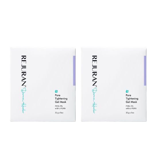 Rejuran Derma Healer Pore Tightening Gel Mask 5 Sheets x2