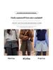 Korean Style High-Waisted Women's A-Line Bootcut Shorts - Winter 2026