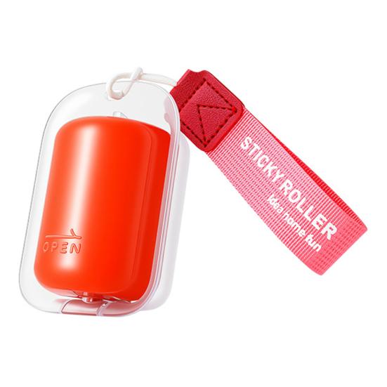 Mini Lint Roller Compact Size Lightweight Portable Lint Remover with Adhesive Tape Lanyard Design Foldable Pet Hair Cleaner